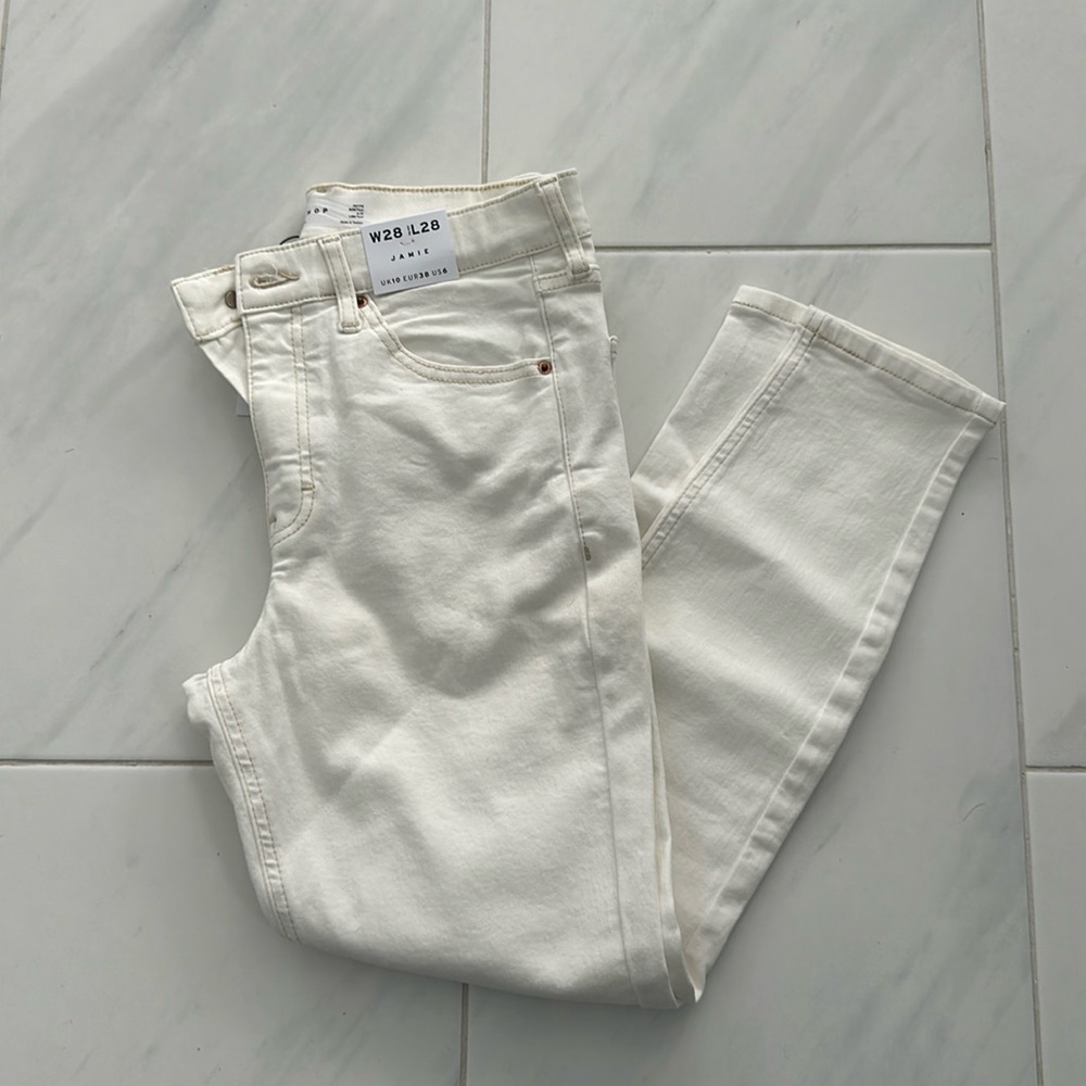 NWT Top shop Petite Jamie Denim